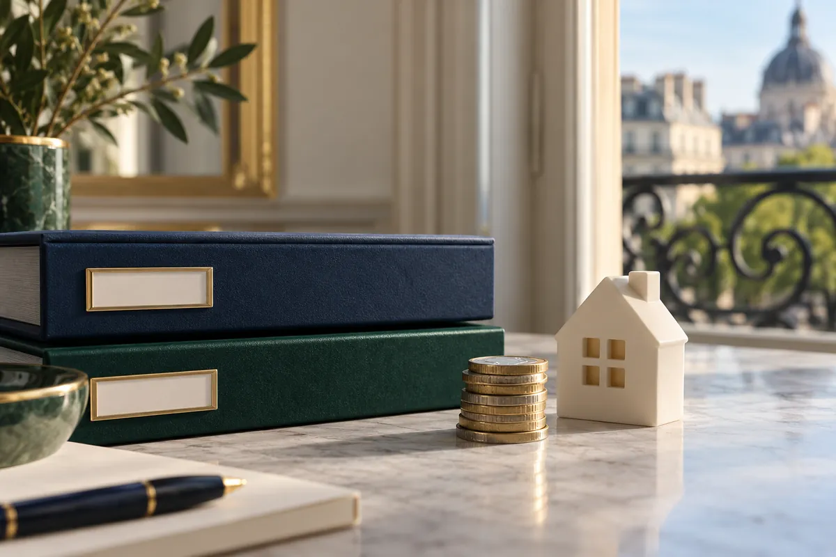 Illustration éditoriale du guide : Apport immobilier : combien garder de côté après l’achat ?