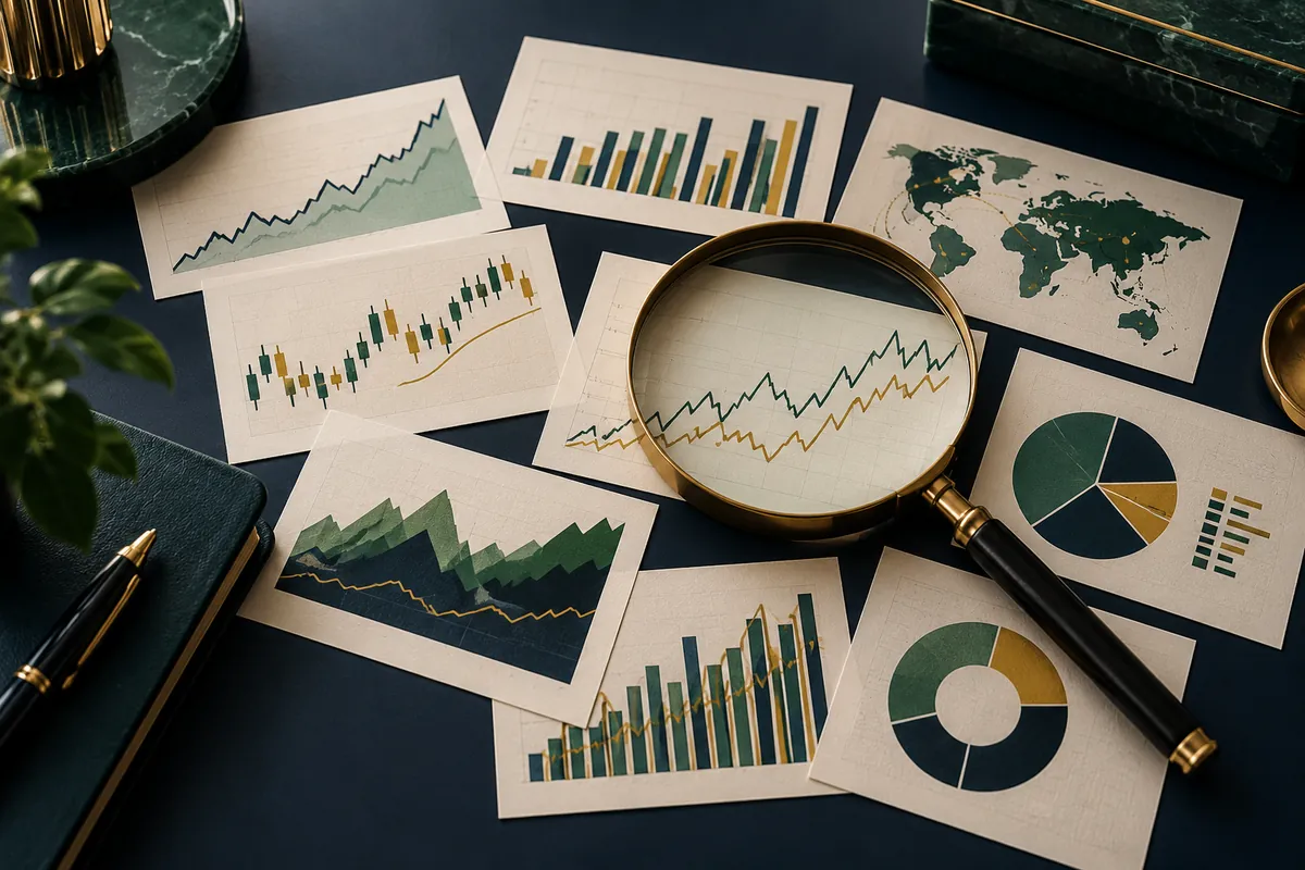 Illustration éditoriale du guide : ETF : fonctionnement, frais et risques à comprendre
